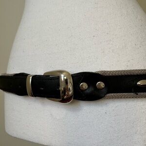 UNBRANDED Y2K Mesh Metal Western Boho Grunge Festival Belt Size 36